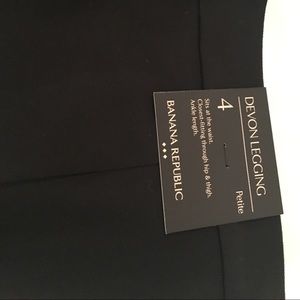 Petite Black Devon Legging from Banana Republic